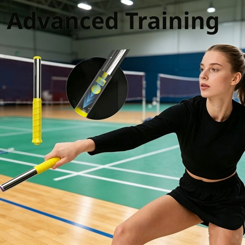 Badminton Forehand - 1 szt. Żółty trener swingu do