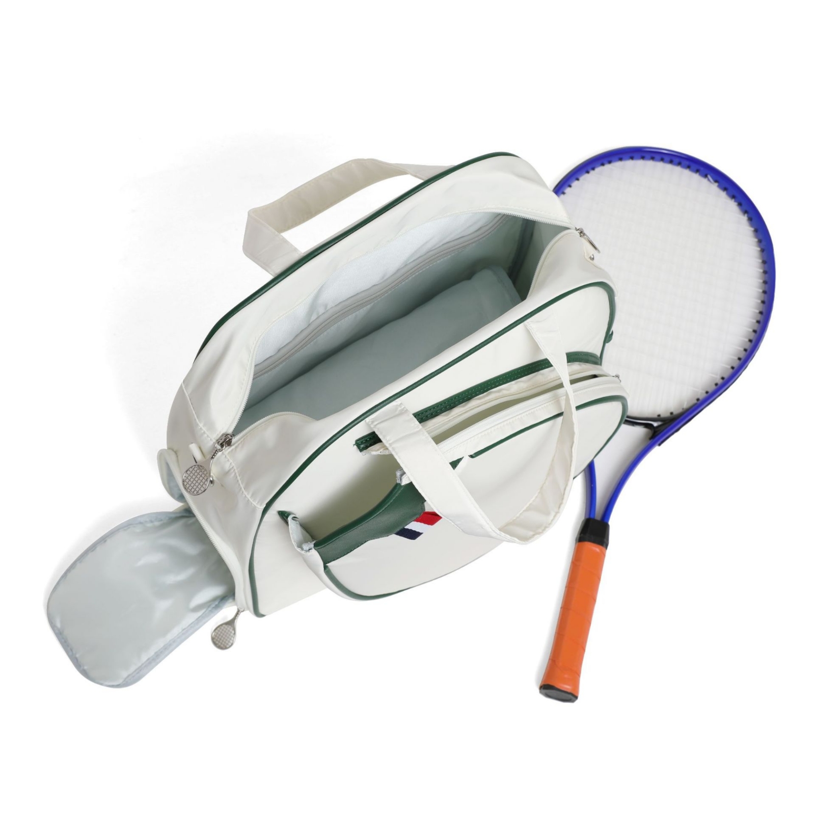 Kwadratowa torba na rakietę, w – Badminton Player recenzja i cena